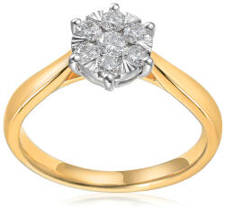 Heratis Forever Csillogó Mallee gyémántgyűrű, 14 karátos IZBR898