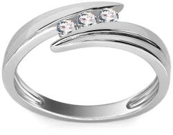 Heratis Forever Fehérarany gyűrű 0, 140 ct Zanita gyémántokkal KU768A
