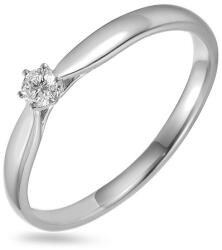 Heratis Forever Fehérarany briliáns eljegyzési gyűrű 0, 090 ct IZBR1174A
