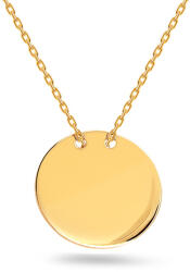 Heratis Forever Celebrity arany nyaklánc kerek lemezzel IZ11612