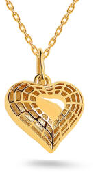 Heratis Forever Fényes arany szív medál IZ11082