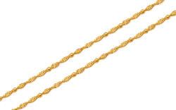  Aranylánc Szingapúr 1, 2 mm IZ20554