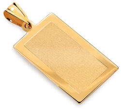 Heratis Forever Arany lapbetétes medál gravírozásra IZ14011