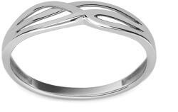 Heratis Forever Minimalisztikus fehér arany gyűrű IZ27818A