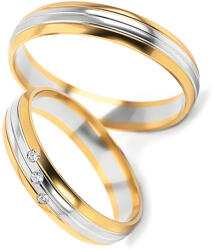 Heratis Forever Jegygyűrű gyémánttal 0, 030 ct Etoile szélessége 4 mm STOBR238
