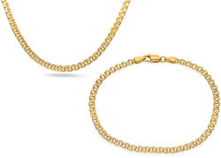 Heratis Forever Garibaldi 3, 5 mm-es aranylánc és karkötő készlet IZ28238S