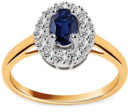 Heratis Forever 0, 60 ct arany zafír gyűrű Luella gyémántokkal ROYBR040ZHR