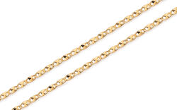 Heratis Forever Valentino arany lánc gravírozással 2 mm IZ9839Y