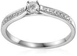 Heratis Forever Arany eljegyzési gyűrű gyémántokkal 0.160 ct Adel white IZBR404A