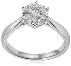 Heratis Forever Csillogó Mallee gyémántgyűrű, 14 karátos fehérarany IZBR898A