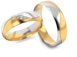 Heratis Forever Jegygyűrű gyémántokkal 0, 040 ct szélesség 5 mm STOBR276
