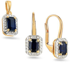 Heratis Forever Gyémánt szett zafírral 0, 030 ct IZBR582YS