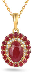 Heratis Forever Arany gyémánt medál rubinokkal 0, 060 ct IZBR959P