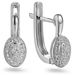 Heratis Forever Ragyogó fehérarany fülbevaló 0.090 ct IZBR981AN
