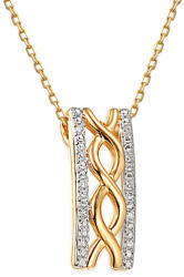 Heratis Forever Arany nyaklánc 0, 020 ct gyémántokkal, Alania IZBR419R