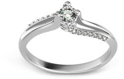 Heratis Forever Promise 9 white eljegyzési gyűrű gyémántokkal 0, 220 ct ARBR11
