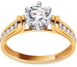 Heratis Forever Queen arany eljegyzési gyűrű CSRI818