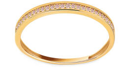 Heratis Forever Arany gyűrű rózsaszín cirkóniákkal IZ26903R