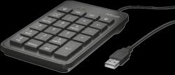 TRUST Xalas USB Numeric Keypad, neagra (TR-22221) - neotec