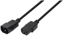 LogiLink Cablu de alimentare UPS LOGILINK CP110 IEC 320 C14 la IEC 320 C13, 3 m, Negru (CP110)