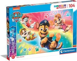 Clementoni SuperColor - Brilliant Puzzle - Mancs őrjárat 104 db-os (20190)