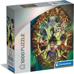 Clementoni Disney 100 Collection - Disney Gonoszai 1000 db-os (39718)