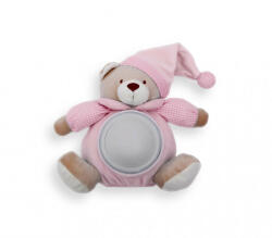 Baby Bruin Plüss Maci éjszakai fénnyel rózsaszín 20 cm - rózsaszín