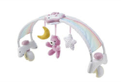 Chicco Rainbow Sky Bed játékpanel ágy fölé, pink