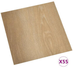  VID 55 db barna öntapadó PVC padlólap 5, 11 m2