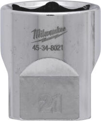 Milwaukee Cheie tubulară ⅜ ″ - 21 mm (4932479997) - sculeprime Surubelnita