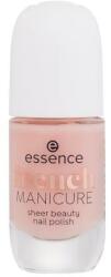 essence French Manicure Sheer Beauty Nail Polish lac de unghii 8 ml pentru femei 01 Peach Please!