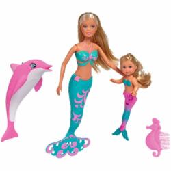 Simba Toys Steffi Love - Steffi és Evi sellő baba delfinnel (105733336) (STEFFI3336) - morzsajatekbolt
