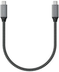 Satechi Cablu de date Satechi ST-U4C25M, USB Type-C, 100W, 25 cm (Gri) (ST-U4C25M)