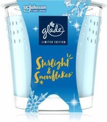 Glade Starlight & Snowflakes illatgyertya illattal Snow, Frosty Air, Ecalyptus 129 g