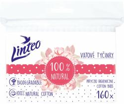 Linteo Natural Cotton Buds fültisztítók tasakban 160 db