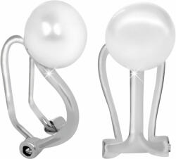 JwL Luxury Pearls Cercei clip din argint cu perlă veridică JL0398