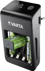 VARTA LCD plug töltő fekete (57687101441)