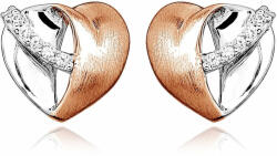 MOISS Romantikus bicolor fülbevaló cirkónium kövekkel E0001333 - vivantis