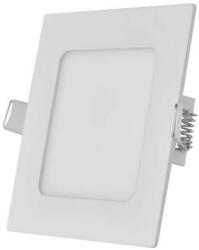 EMOS LED süllyesztett lámpatest négyzet, fehér, 7W, melegfehér (Nexxo) (ZD2124)