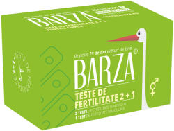 Barza Pachet Teste de fertilitate 2+1, 2x fertilitate feminina + 1x fertilitate masculina, Barza