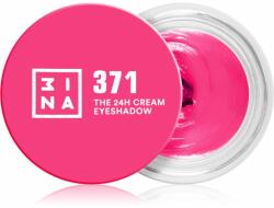 3INA The 24H Cream Eyeshadow krémes szemhéjfestékek árnyalat 371 - Electric Pink 3 ml