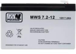MW Acumulator AGM MW 7.2-12 12V / 7.2Ah (MWS7.2-12)