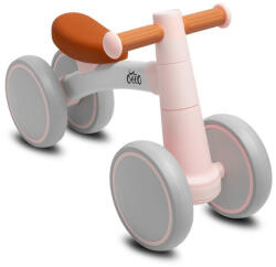 Toyz By Caretero Bicicleta de echilibru, Toyz, Fara pedale, Cadru metalic, Roti din spuma, 58 x 24 x 36 cm, 1-3 ani, Roz