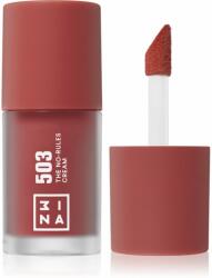 3INA The No-Rules Cream multifunkcionális smink a szemre, az ajkakra és az arcra árnyalat 503 - Medium, nude pink 8 ml