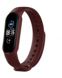 Techsuit Curea pentru Xiaomi Mi Band 5 / 5 NFC / 6 / 6 NFC / Amazfit Band 5 - Techsuit Watchband (W013) - Dark Red (KF238574) - vexio