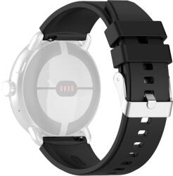 Techsuit Curea pentru Samsung Galaxy Watch (46mm) / Gear S3, Huawei Watch GT / GT 2 / GT 2e / GT 2 Pro / GT 3 (46 mm) - Techsuit Watchband 22mm (W026) - Black (KF2311513)