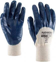 ROCK SAFETY Manusi din bumbac imersate in nitril, marime: 09, Alb murdar / Albastru, Rock Safety Marabou-A MARABOU-A/09