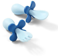 BabyOno evőeszköz-készlet - ergonomikus, dobozzal kék 969/03 - babycenter-online