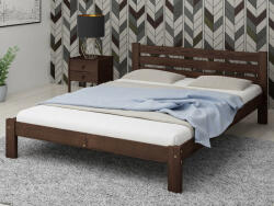 Komforttéka Azja ágykeret dió 160' + ajándék ágyrács