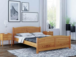 Komforttéka Mela ágykeret égerfa 120' + ajándék ágyrács